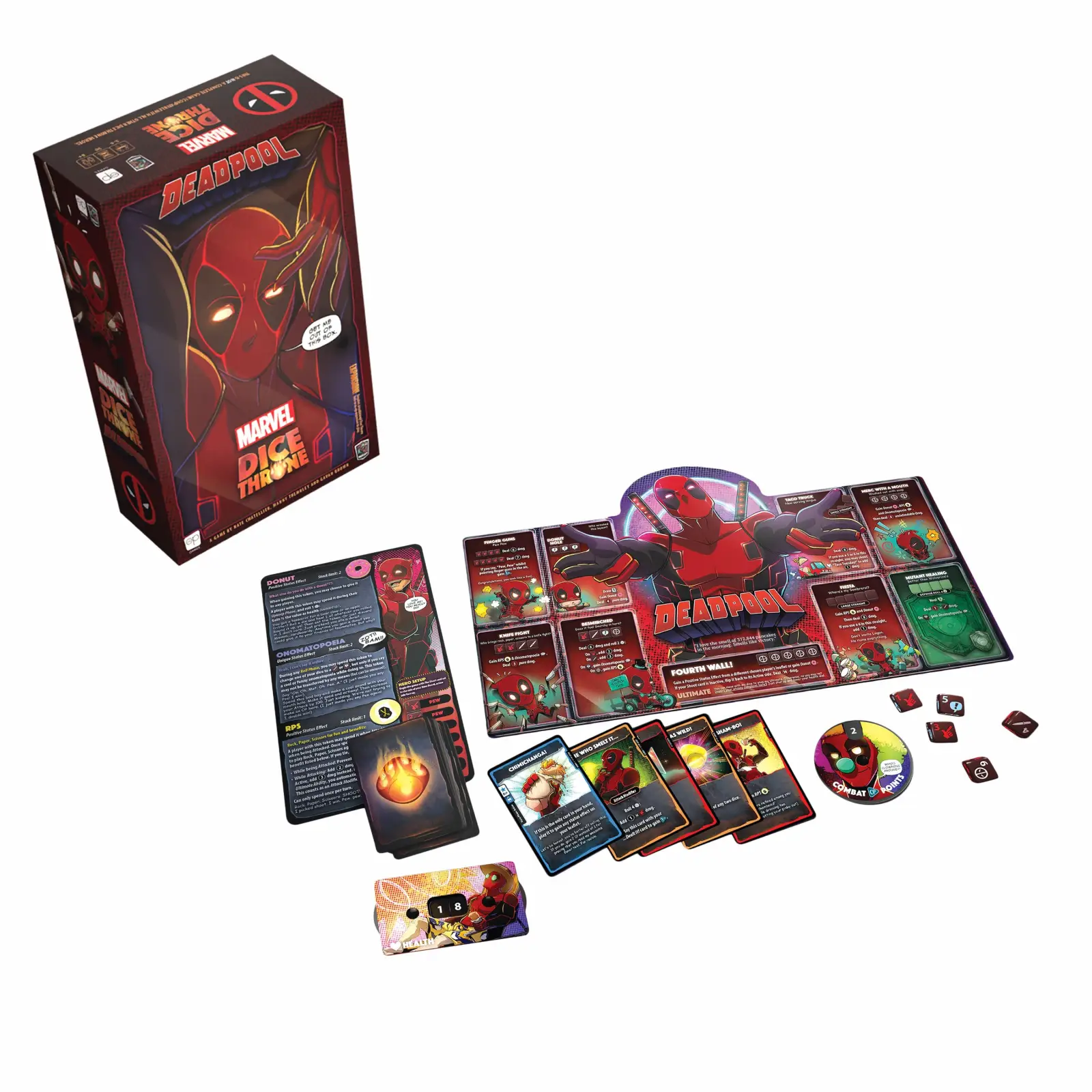 Marvel: Dice Throne - Marvel Deadpool Deluxe (EN) - Image 2