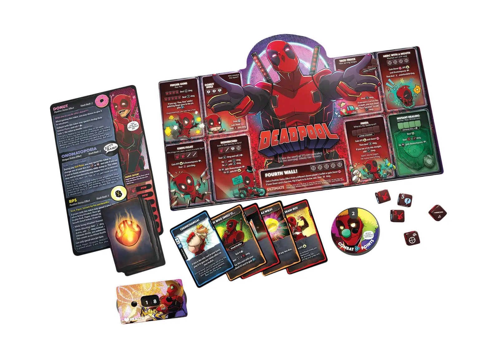 Marvel: Dice Throne - Marvel Deadpool Deluxe (EN) - Image 3