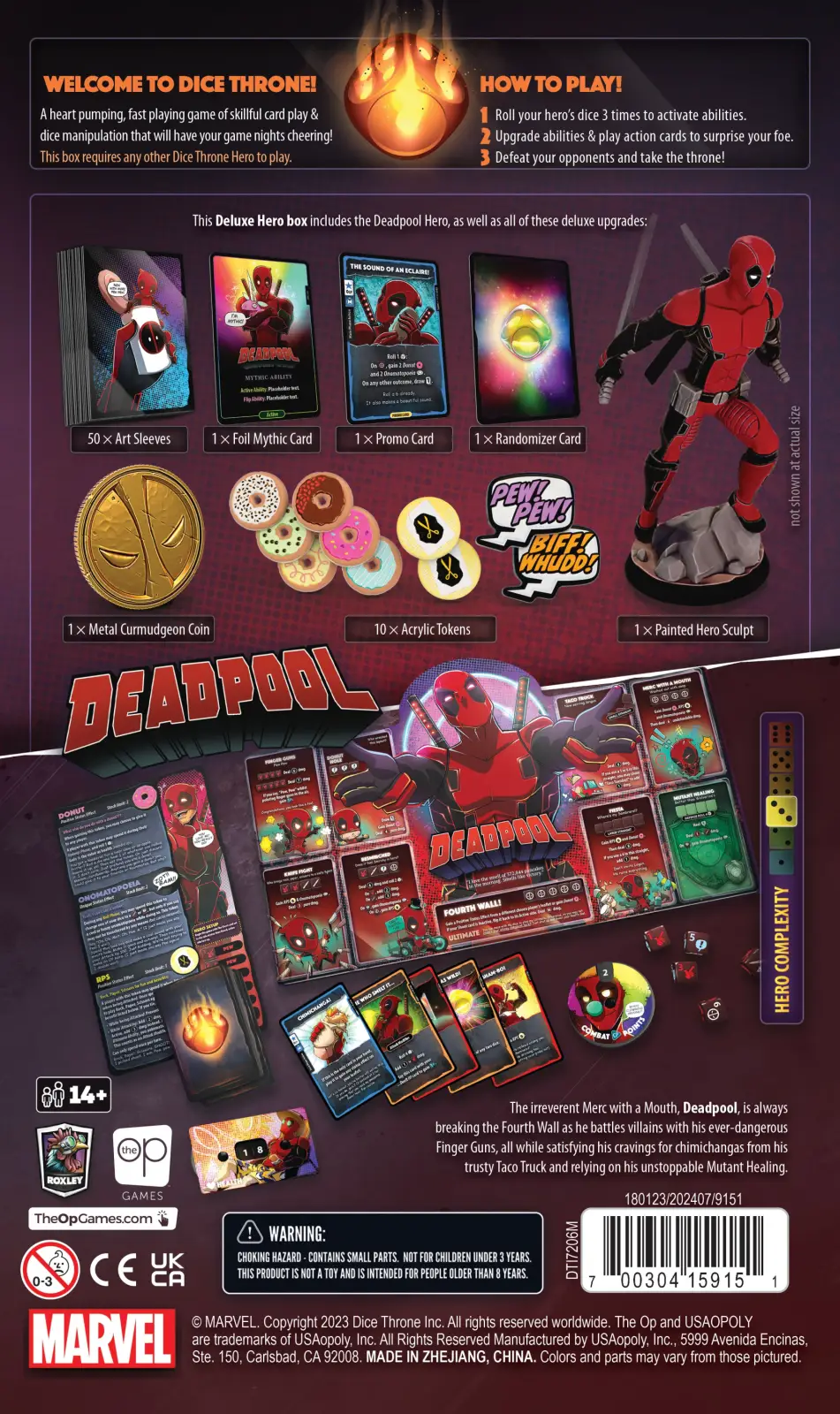 Marvel: Dice Throne - Marvel Deadpool Deluxe (EN) - Image 5