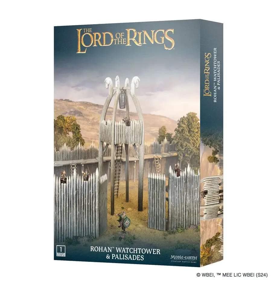 Middle Earth: Lord of the Rings - Wachturm & Palisaden von Rohan