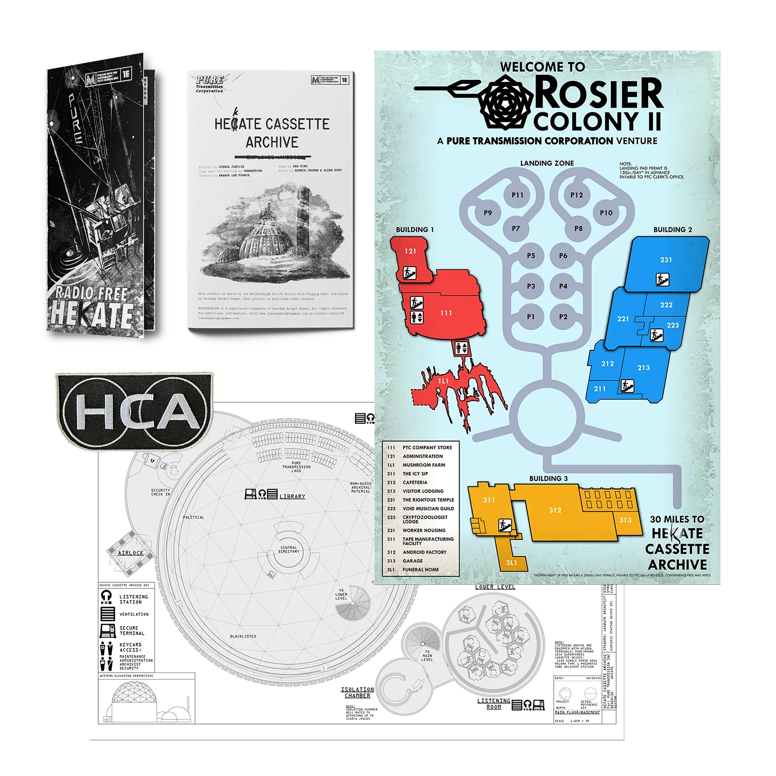 Mothership RPG: Hecate Cassette Archive - Deluxe (EN)
