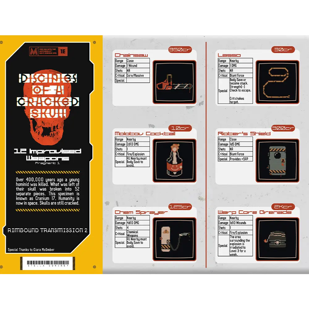 Mothership RPG: Rimbound Transmissions - I-XII (EN) - Image 2