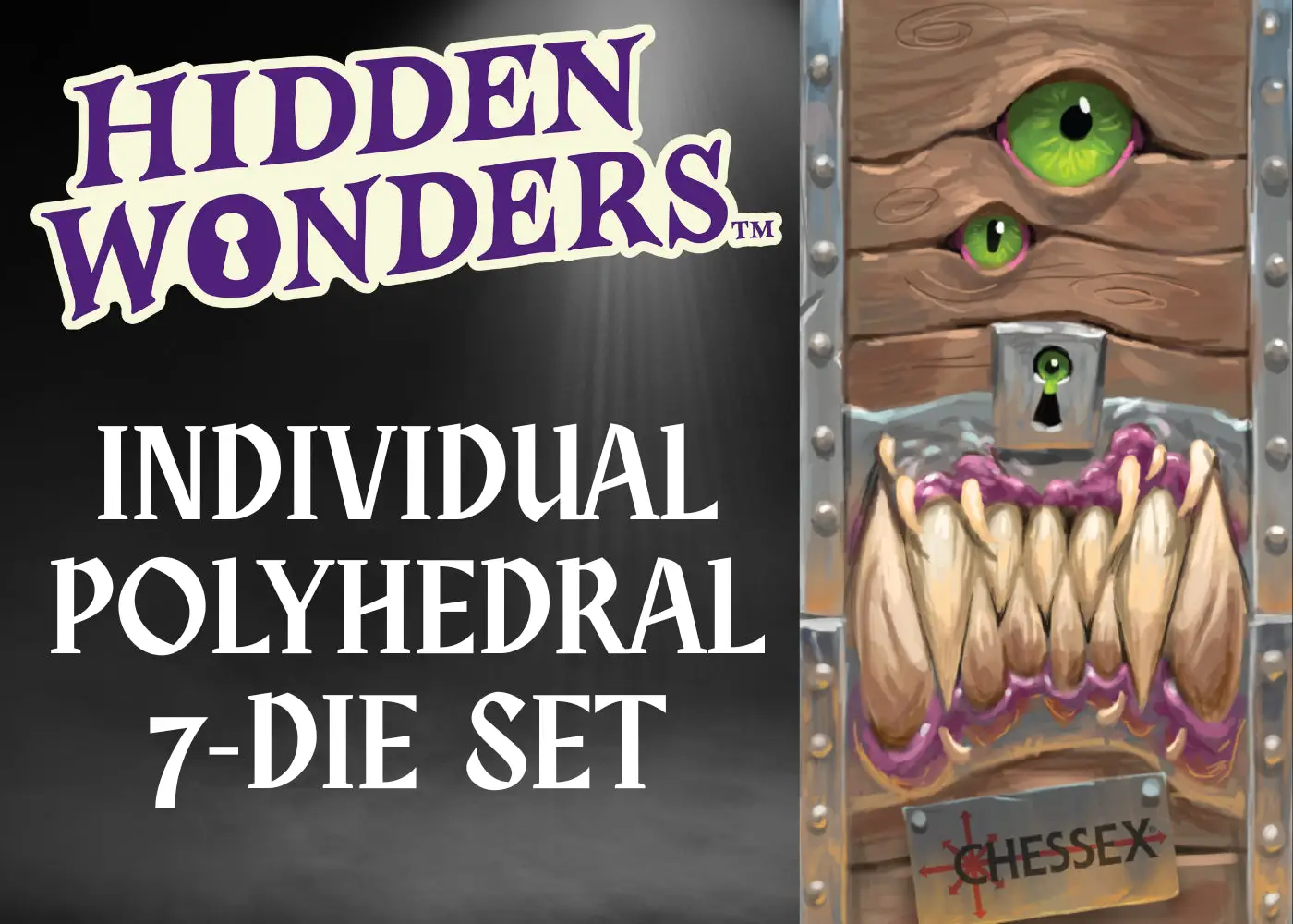 Mystery Loot: Hidden Wonders - RPG Dice Set - Mimic Box - Image 4
