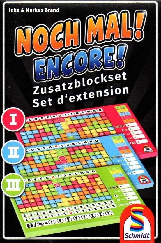 Noch Mal!: Zusatzblockset - I - II - III (DE/FR)