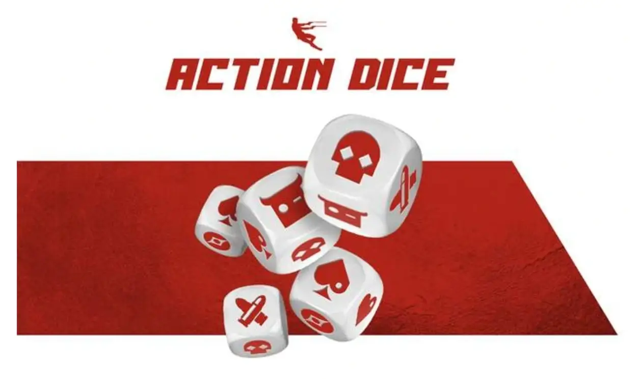 Outgunned RPG: Action Dice (9)