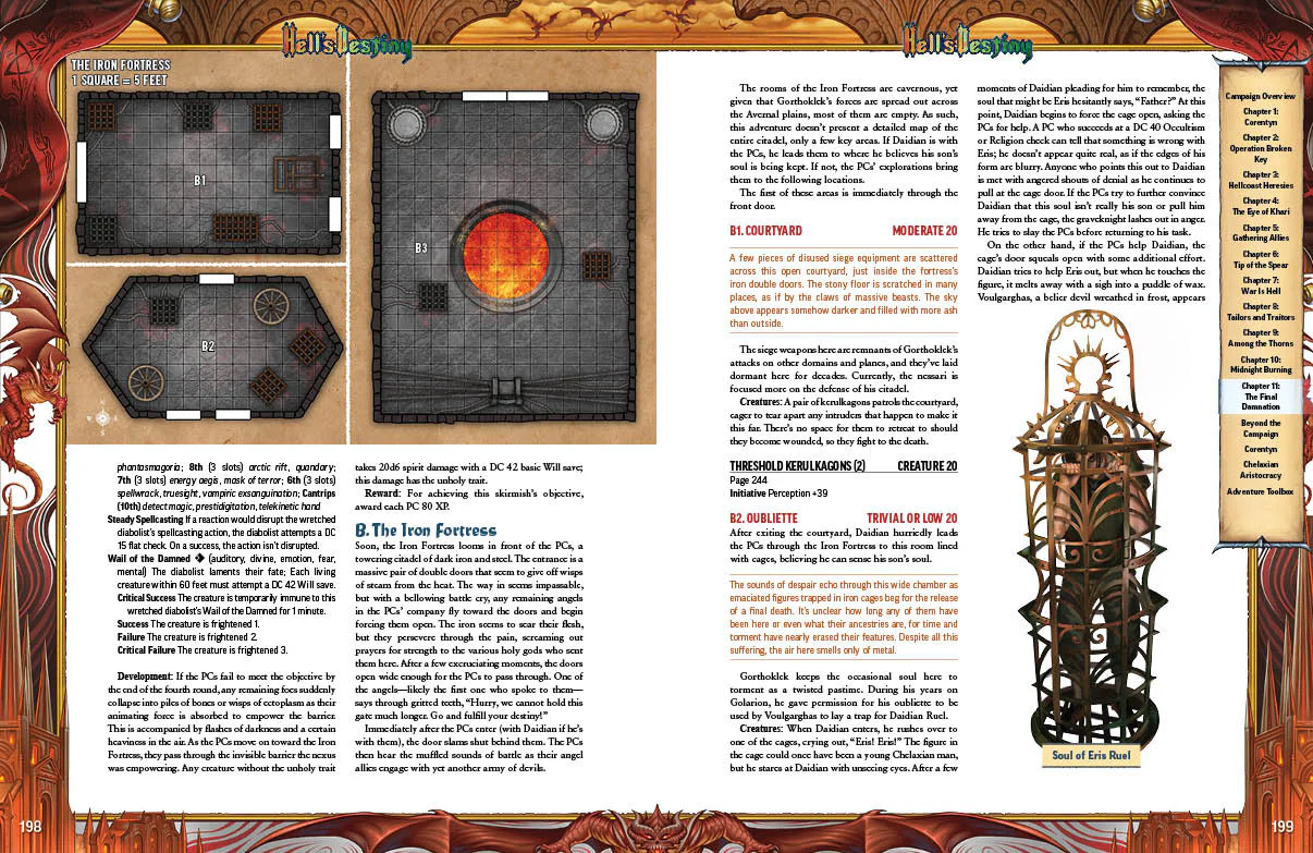 Pathfinder RPG: 2nd Edition - Special Edition - Hellfire Crisis - Hell's Destiny Adventure Path (EN) - Image 4