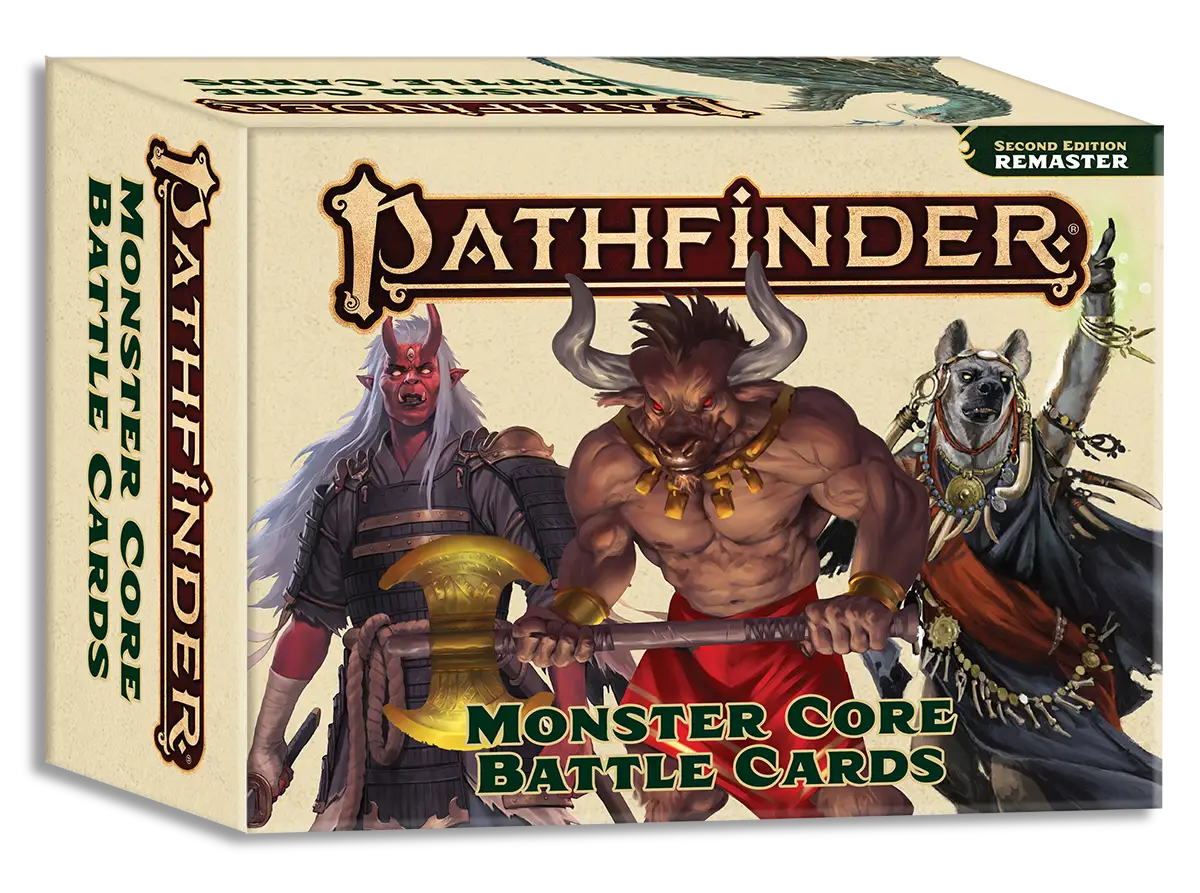 Pathfinder RPG: 2nd Editon - Battle Cards - Monster Core (EN)