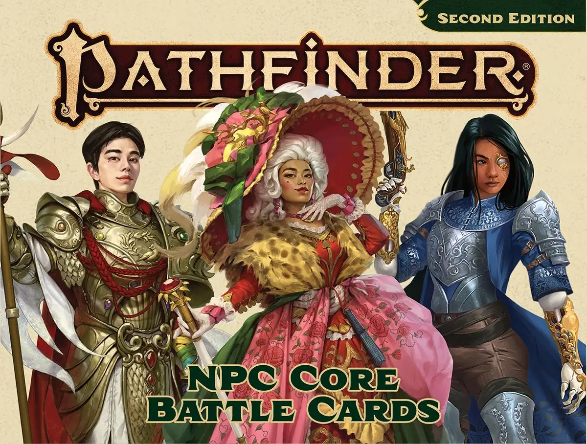 Pathfinder RPG: 2nd Editon - Battle Cards - NPC Core
