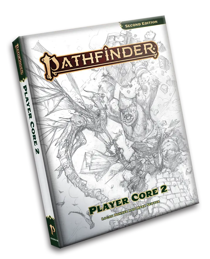 Pathfinder RPG: 2nd Editon - Player Core 2 - Sketch Cover (EN)