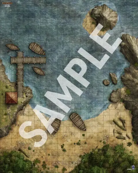 Flip-Mat: Pathfinder - Coastline - Image 2