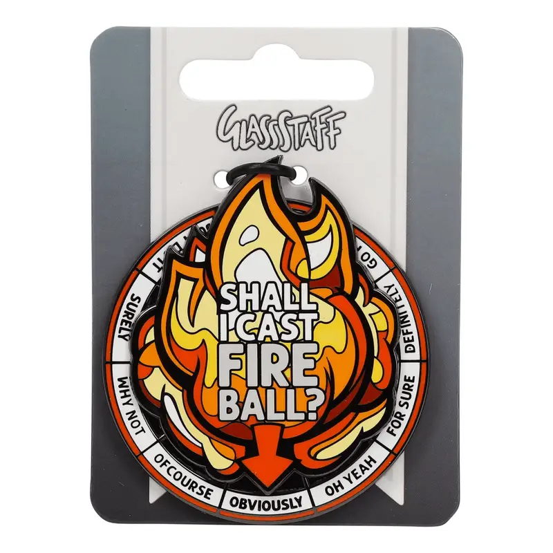 Pin: Casting Fireball Spinner Pin