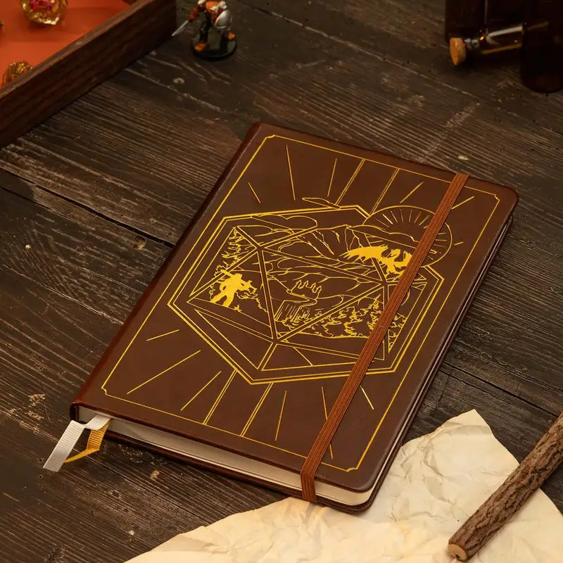 Player Journal: D&D - 5e - Brown