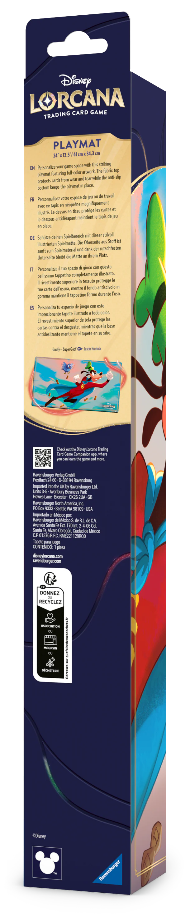 Playmat: Disney Lorcana - Wilds Unknown - Goofy - Image 4