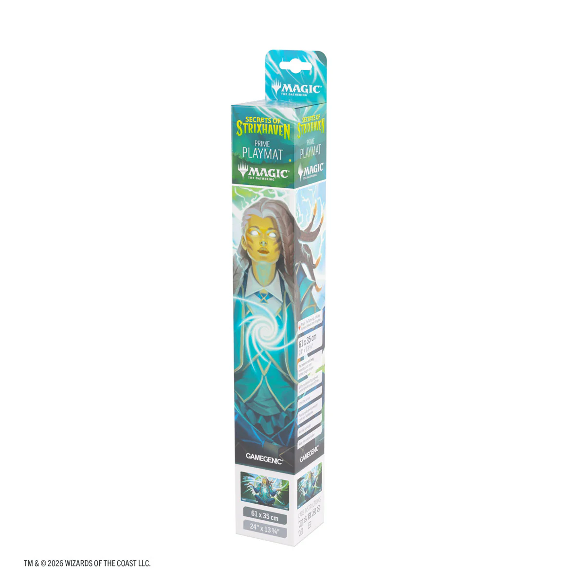 Playmat: Magic The Gathering - Secrets of Strixhaven - Tam Observant Sequencer - Image 9