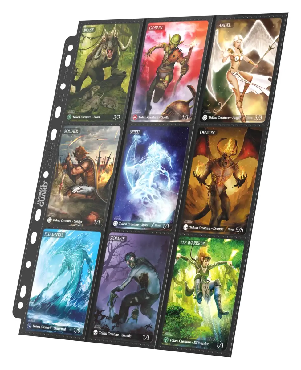 Pocket Pages: Ultimate Guard - 18-Pocket - Side-Loading - Schwarz (10 Pages) - Image 3