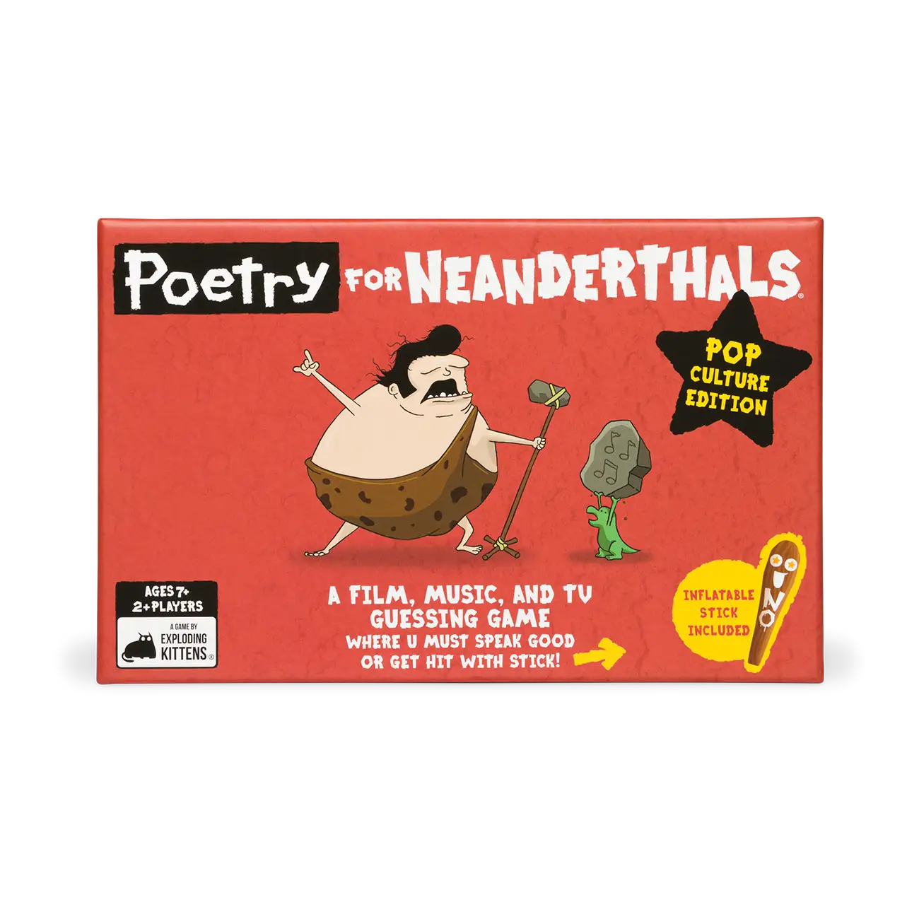 Poetry for Neanderthals: Pop Culture Edition (EN)