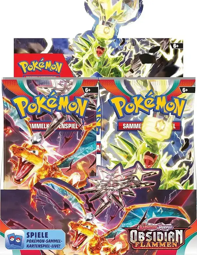 Pokémon TCG: Karmesin & Purpur - Obsidian Flammen - Booster Display (DE)