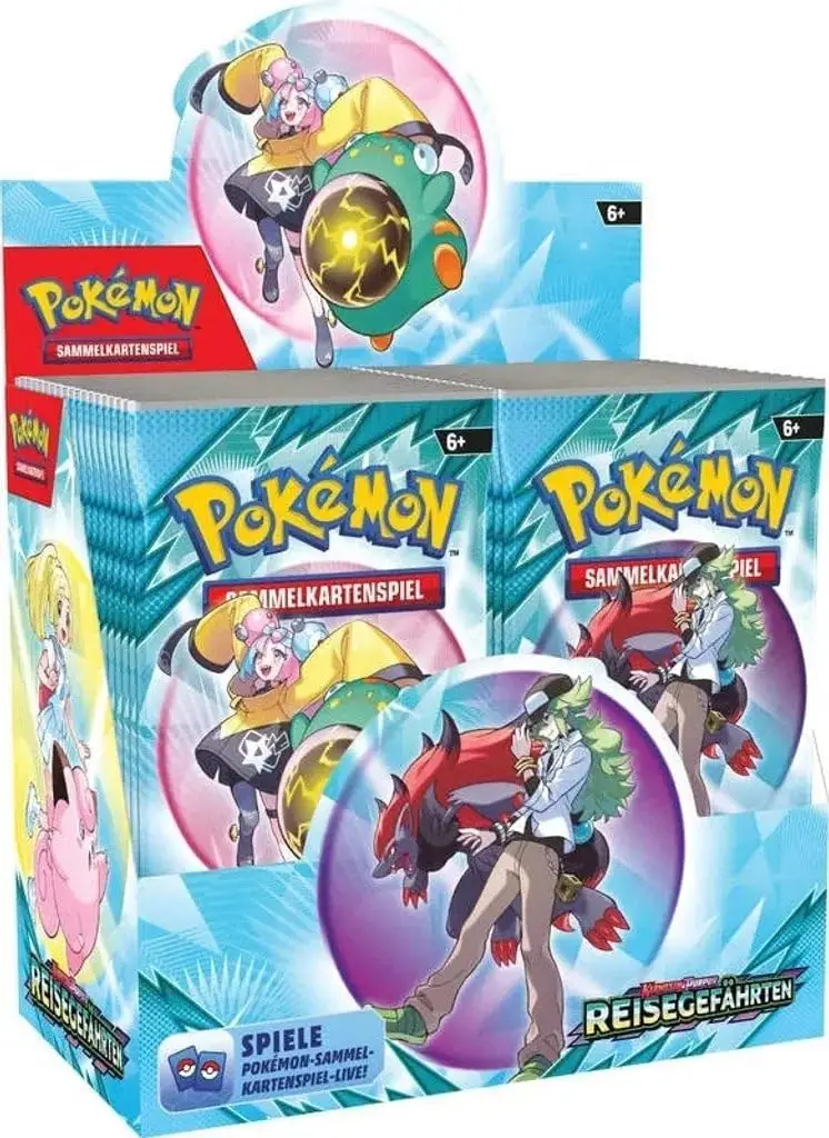 Pokémon TCG: Karmesin & Purpur - Reisegefährten - Booster Display (DE)