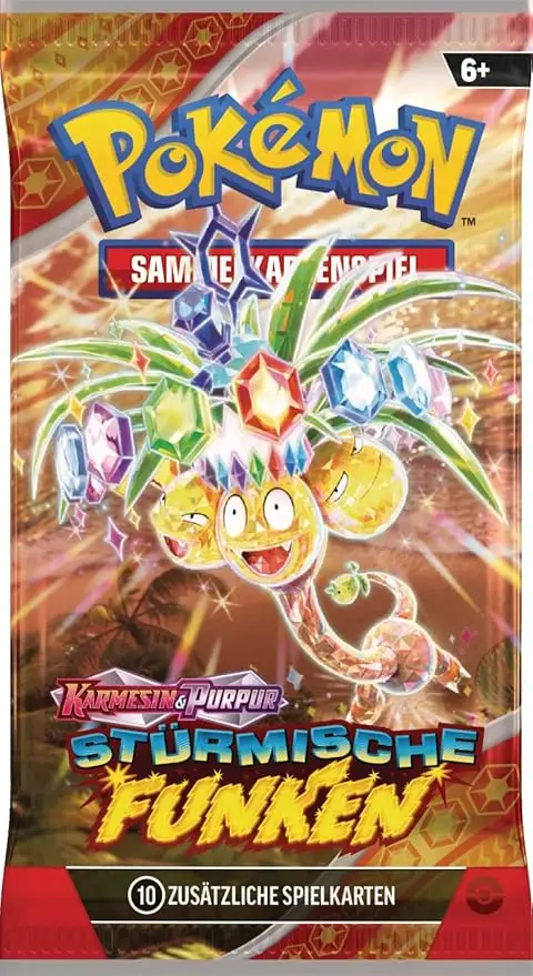 Pokémon TCG: Karmesin & Purpur - Stürmische Funken - Booster (DE) - Image 4