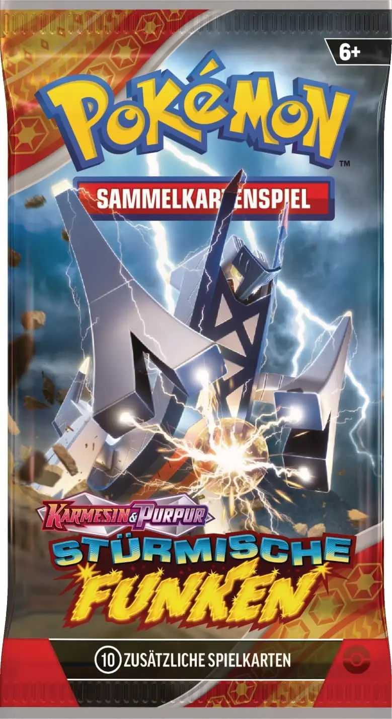 Pokémon TCG: Karmesin & Purpur - Stürmische Funken - Booster (DE) - Image 5
