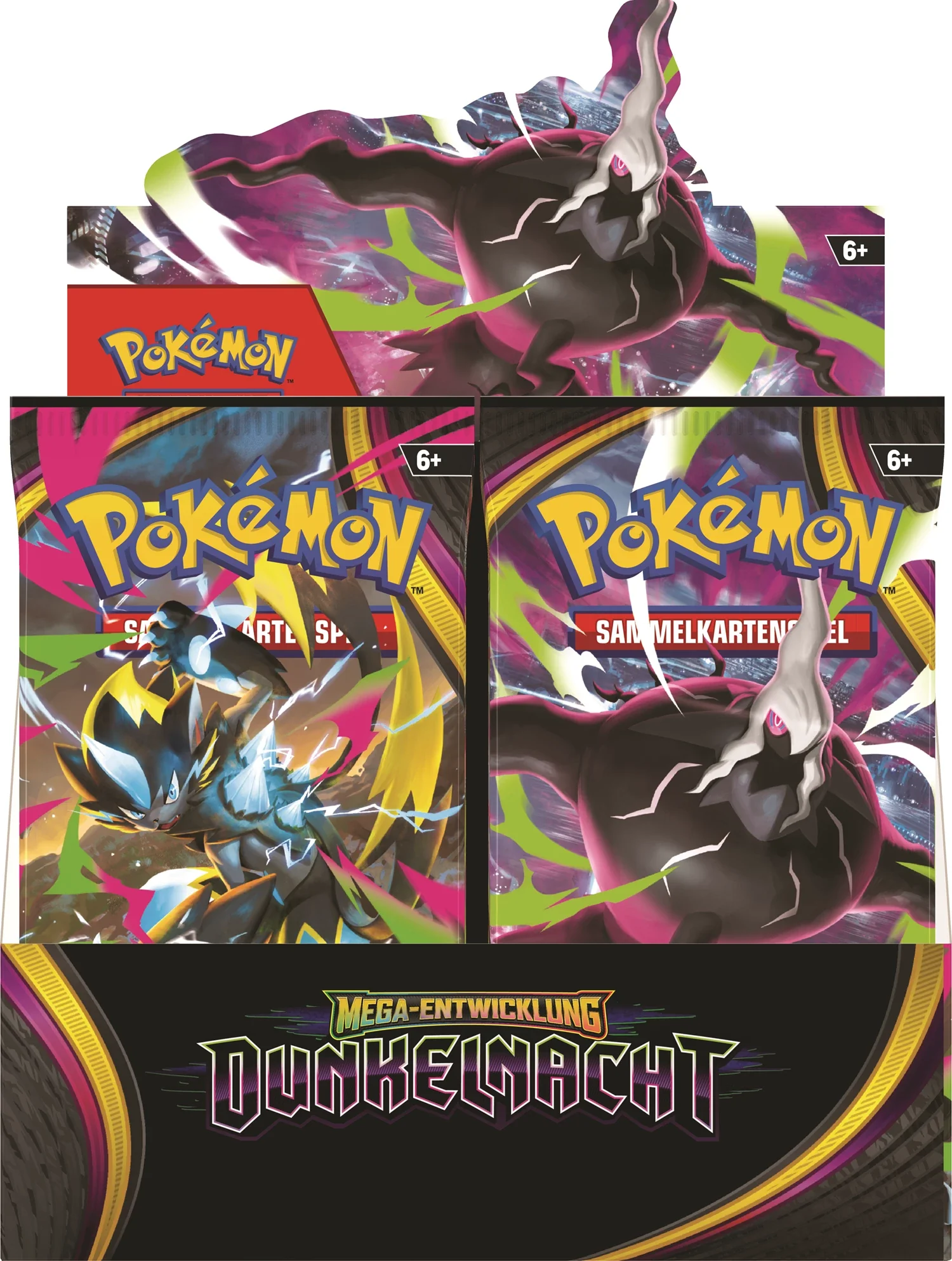 Pokémon TCG: Mega Entwicklung - Dunkelnacht - Booster (DE)