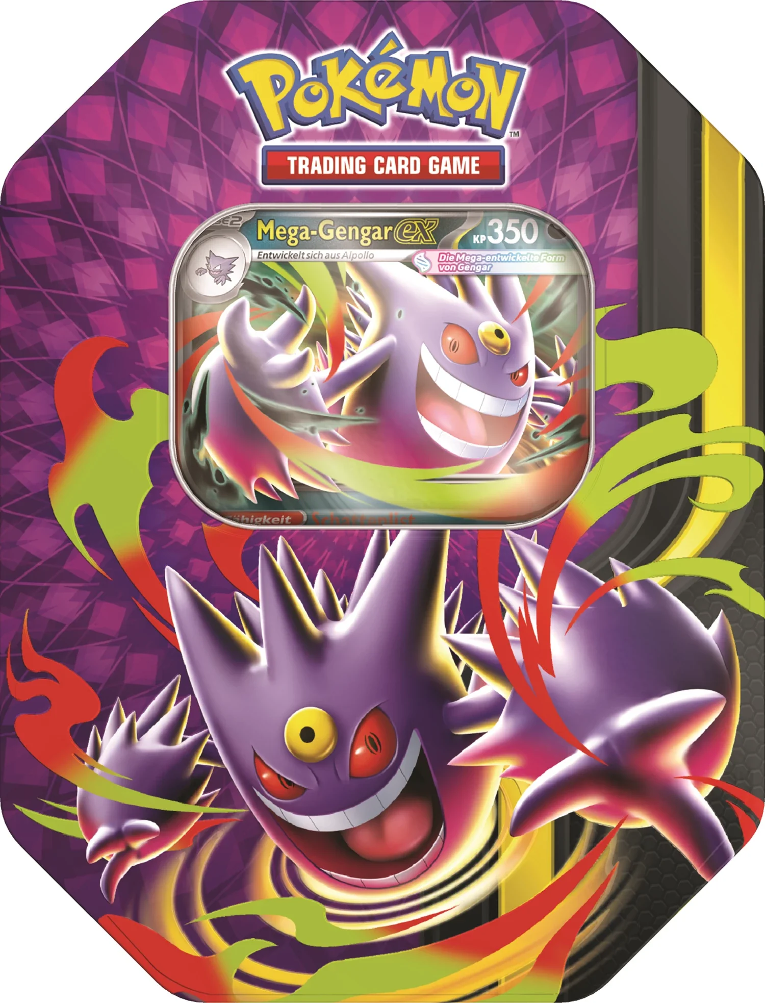 Pokémon TCG: Mega-Entwicklung - Mega-Mondschein - ex Tin Mega-Gengar DE)