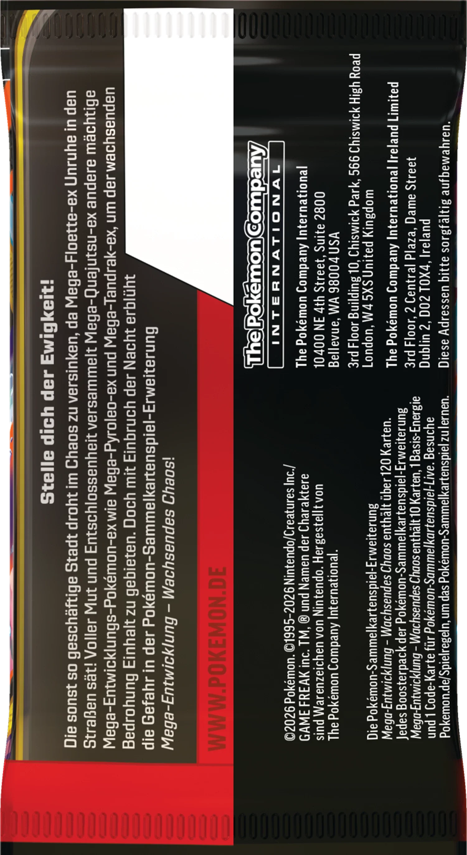 Pokémon TCG: Mega-Entwicklung - Wachsendes Chaos - Booster (DE) - Image 5