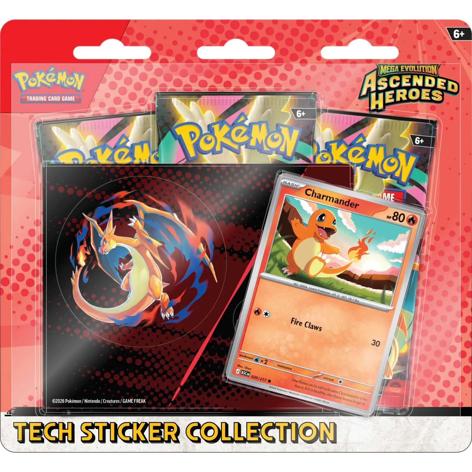 Pokémon TCG: Mega Evolution - Ascended Heroes - Tech Sticker - Mega Charizard Y (EN)
