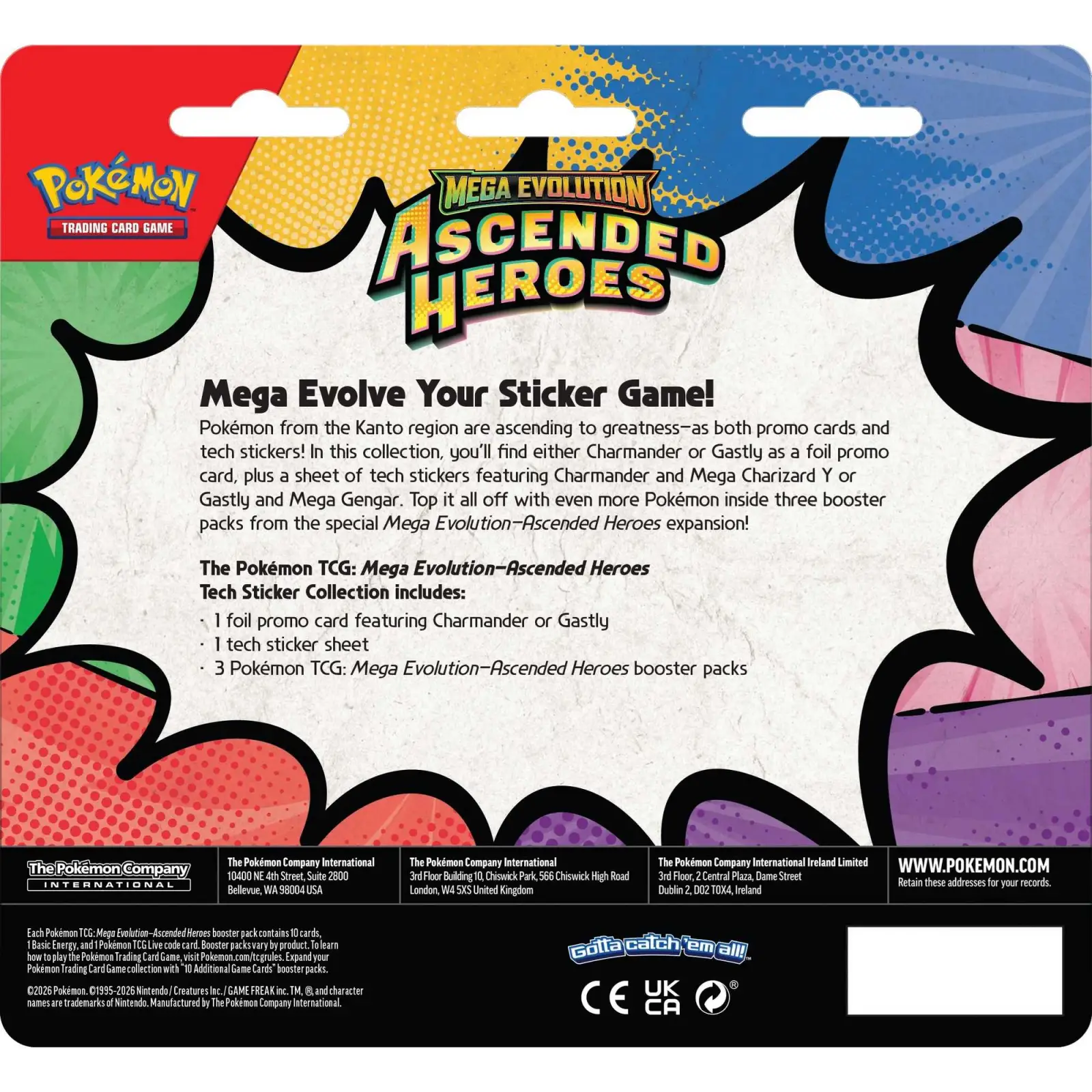 Pokémon TCG: Mega Evolution - Ascended Heroes - Tech Sticker - Mega Gengar (EN) - Image 2