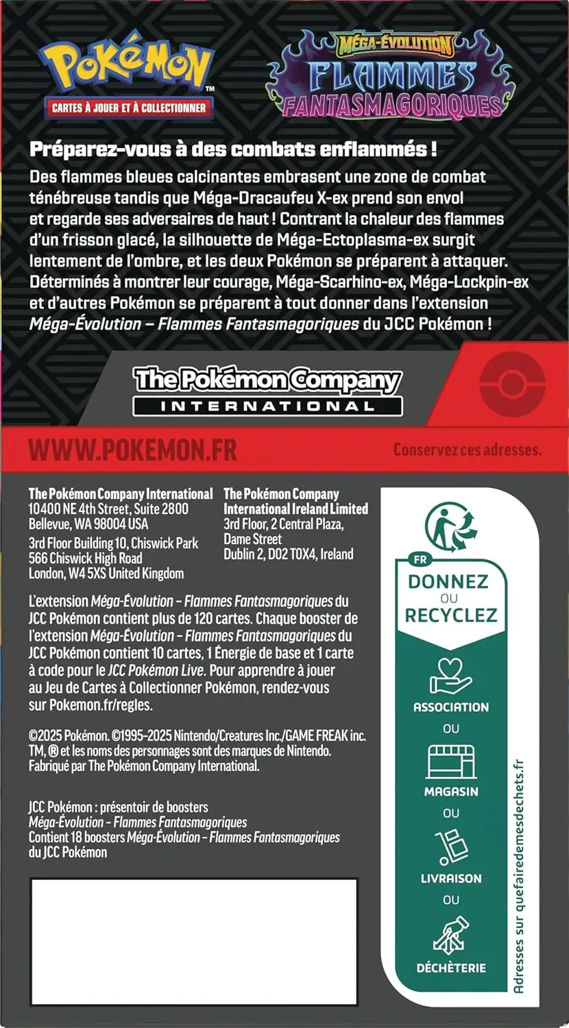 Pokémon TCG: Mega Evolution - Flammes Fantasmagoriques - Booster (FR) - Image 7