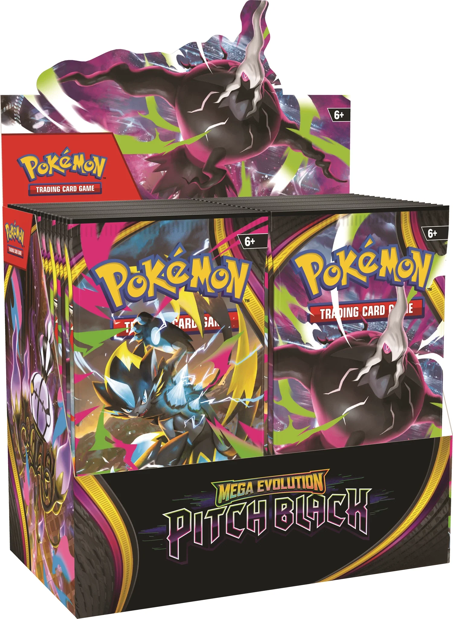 Pokémon TCG: Mega Evolution - Pitch Black - Booster Display (EN) - Image 2