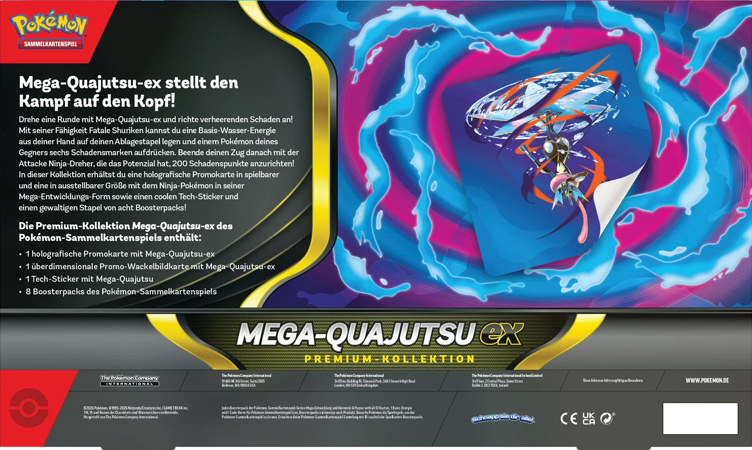 Pokémon TCG: Mega-Quajutsu - Premium ex Collection (DE) - Image 3