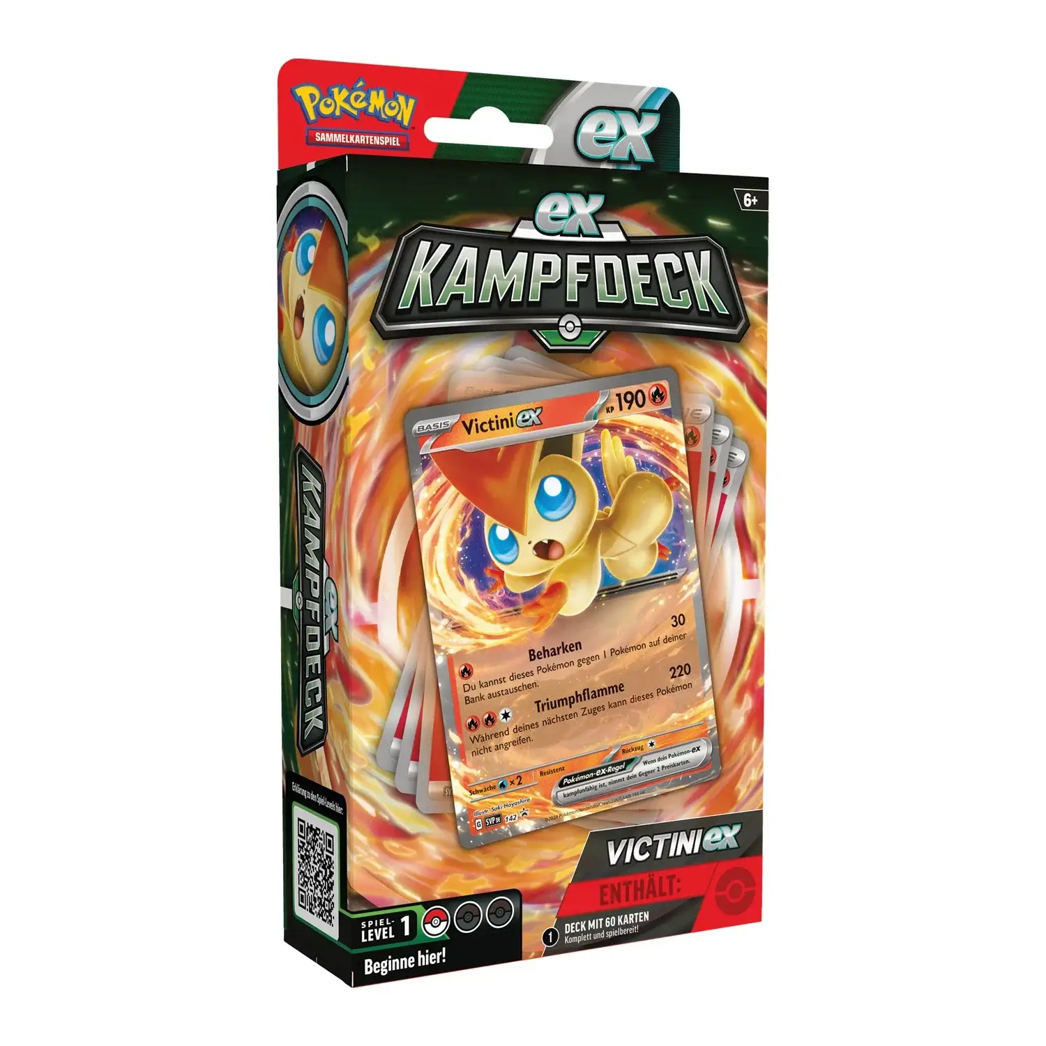 Pokémon TCG: Karmesin & Purpur - Kampfdeck - Miraidon EX und Victini EX (DE) - Image 3