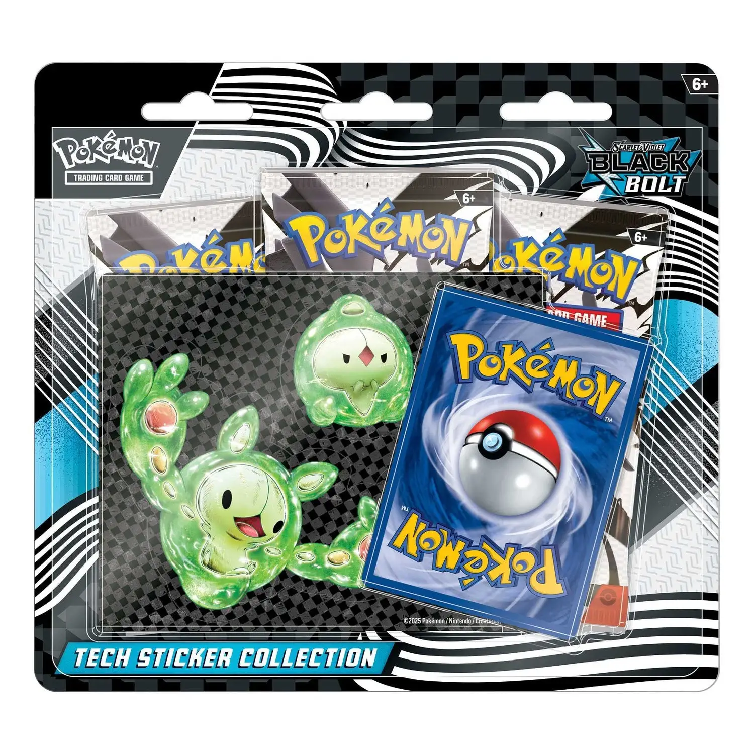 Pokémon TCG: Scarlet & Violet - Sticker Collection - Black Bolt (EN)