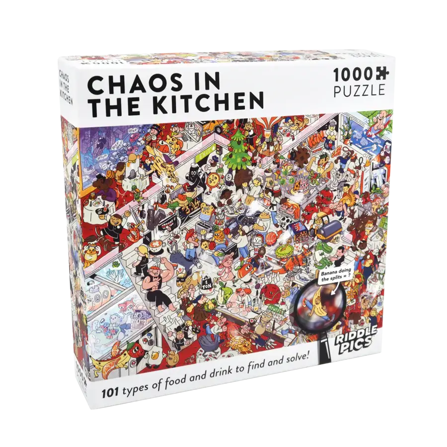 Puzzle: Chaos in the Kitchen (1000pcs)