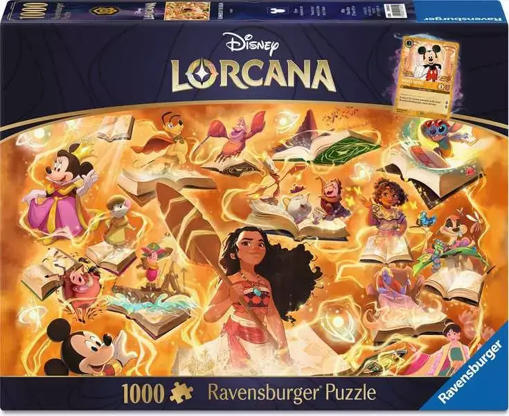 Puzzle: Disney Lorcana - Glimmers of the Realm - Amber (1'000)