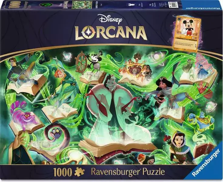 Puzzle: Disney Lorcana - Glimmers of the Realm - Emerald (1'000)