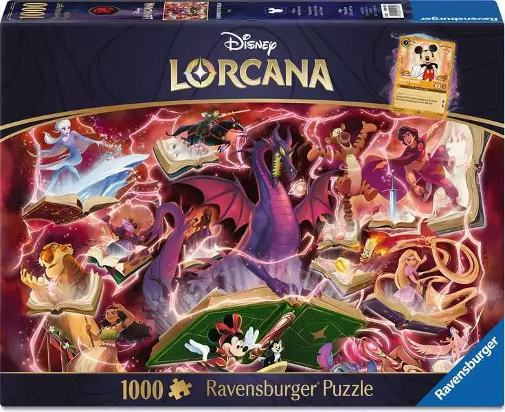 Puzzle: Disney Lorcana - Glimmers of the Realm - Ruby (1'000)