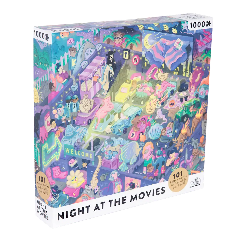 Puzzle: Night At The Movies (1000pcs)