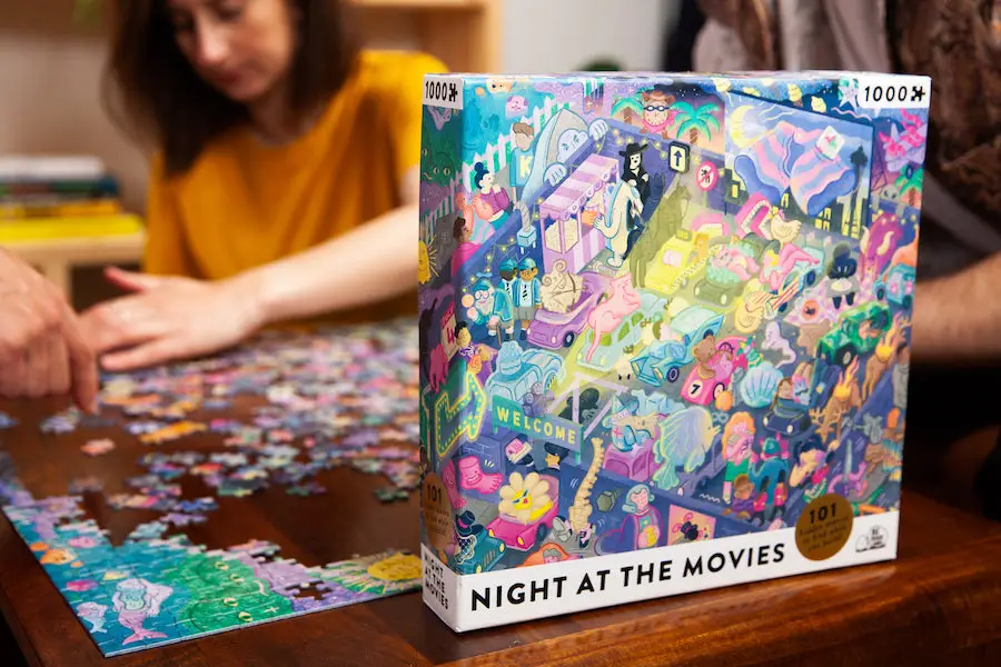 Puzzle: Night At The Movies (1000pcs) - Image 4