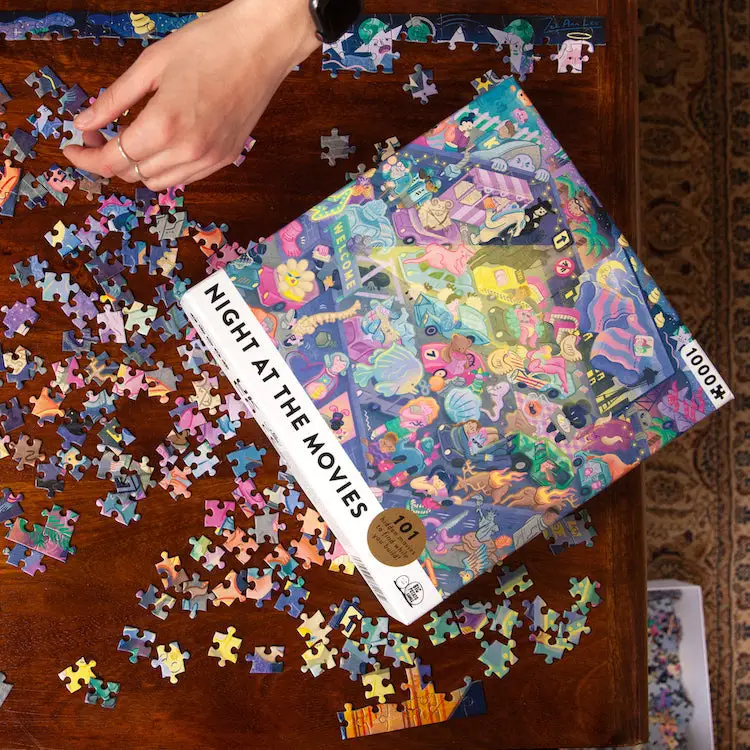 Puzzle: Night At The Movies (1000pcs) - Image 5