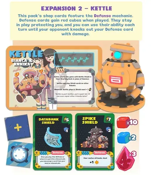 Robot Quest Arena: Kettle Robot Pack (EN)