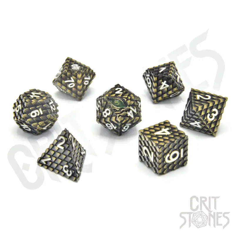 RPG Dice Set: Metal - Drudaxizius
