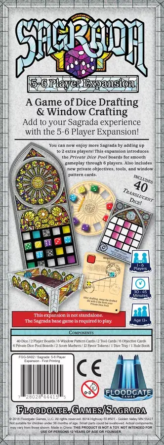 Sagrada: 5-6 Player Expansion (EN) - Image 3