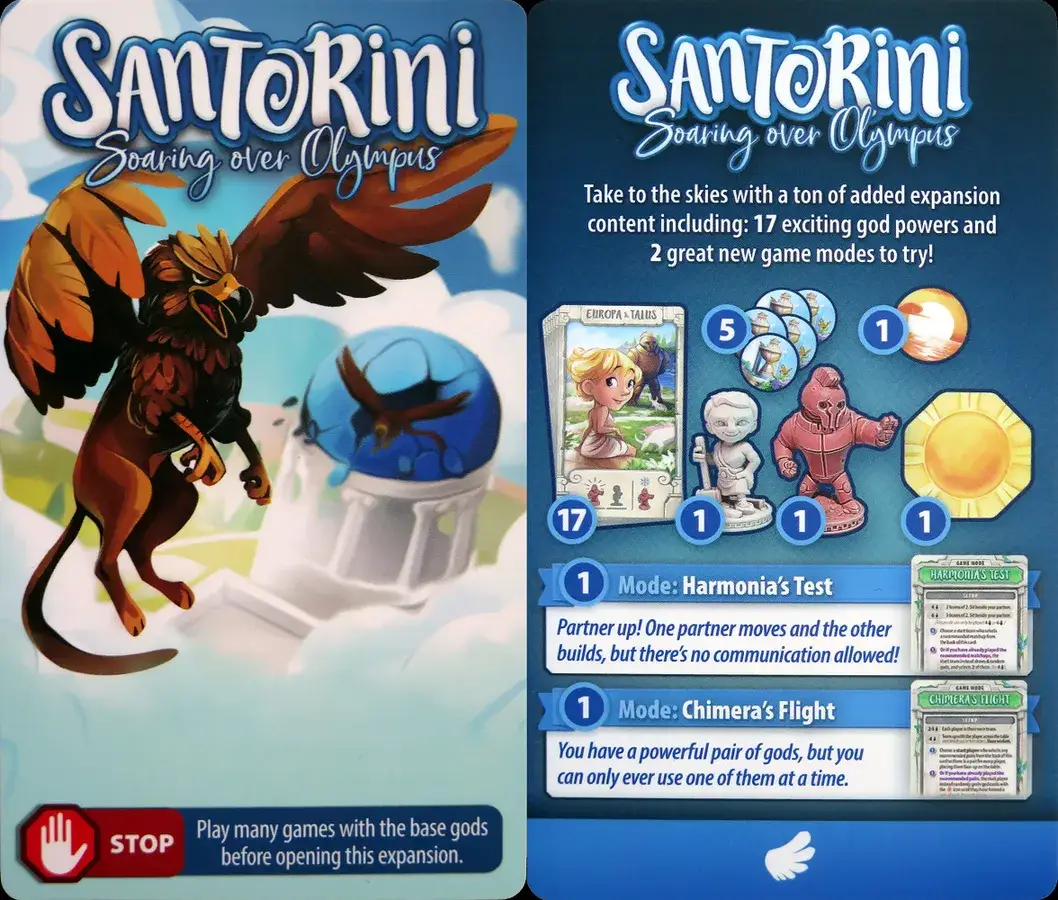 Santorini: Pantheon Edition - Soaring over Mount Olympus - God Pack (EN) - Image 2