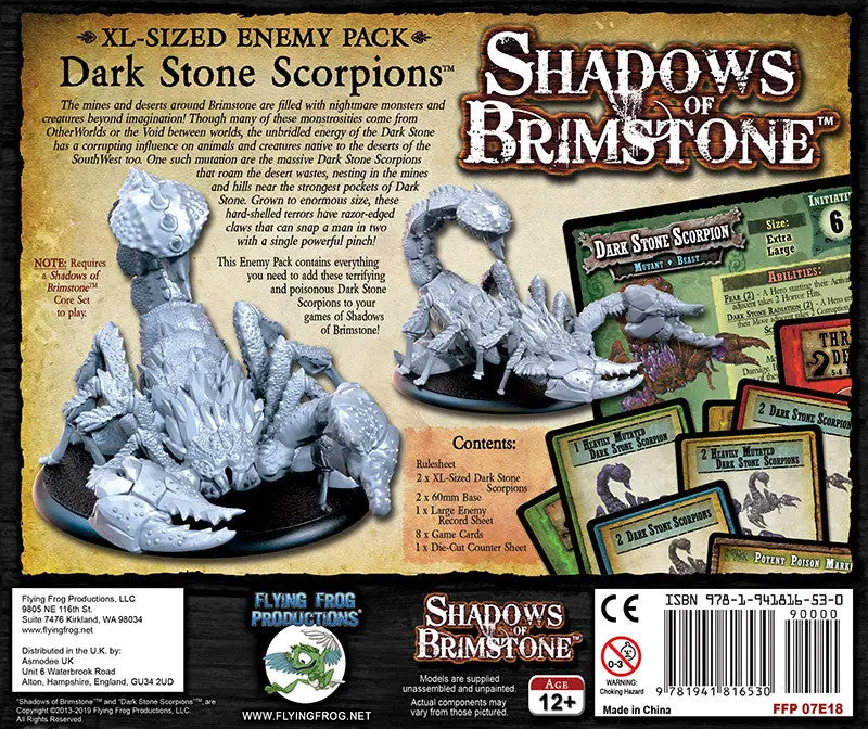 Shadows of Brimstone: Dark Stone Scorpions (EN) - Image 2
