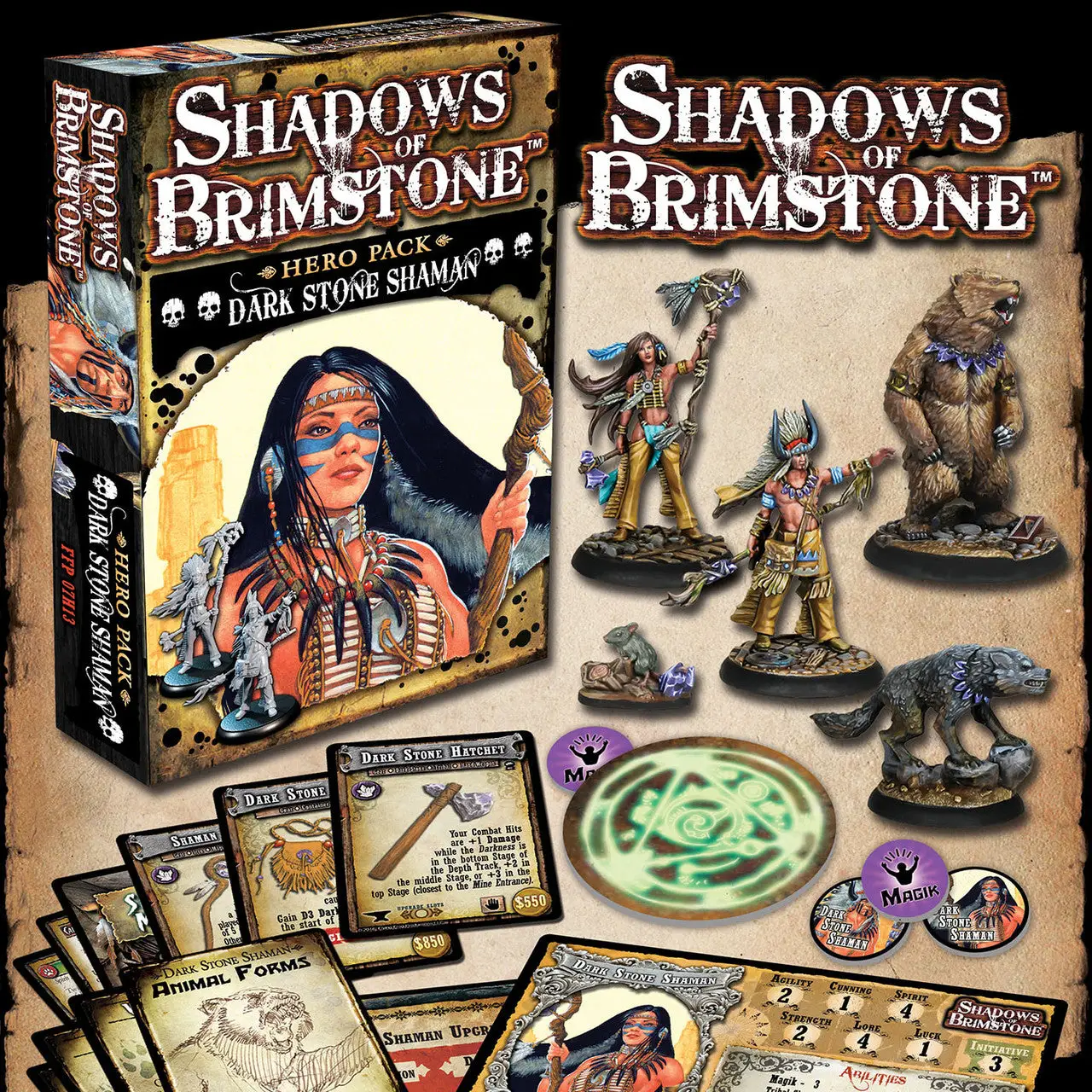 Shadows of Brimstone: Dark Stone Shaman (EN) - Image 2