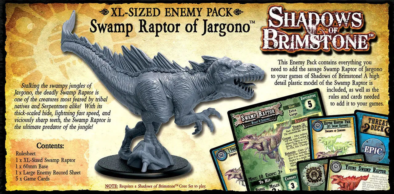 Shadows of Brimstone: Swamp Raptor of Jargono (EN) - Image 2