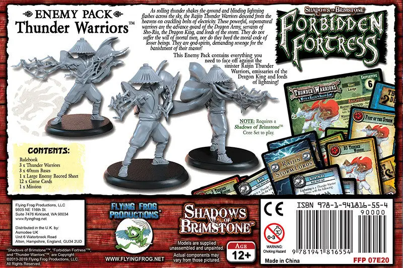 Shadows of Brimstone: Forbidden Fortress - Thunder Warriors (EN) - Image 2