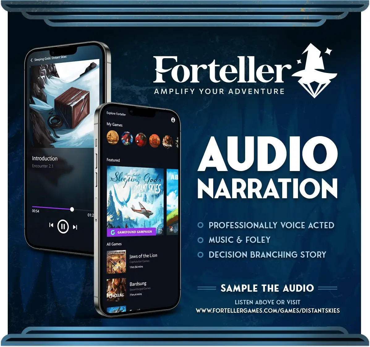 Sleeping Gods: Distant Skies Audio Forteller Kickstarter (EN) - Image 2